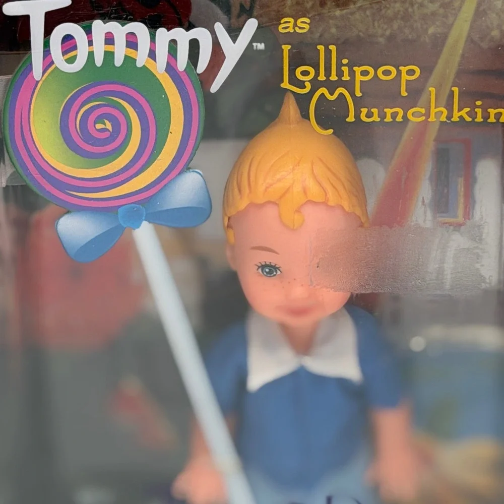 Mattel Wizard of Oz Tommy as Lollipop Munchkin Doll 1999 Vintage 25823 NIB